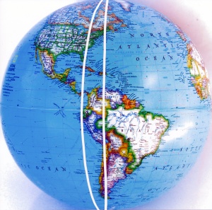 The unique longitude slice 70-80W
containing land in all 18 latitude slices